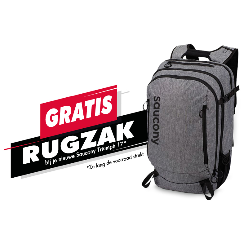 Gratis Saucony rugzak