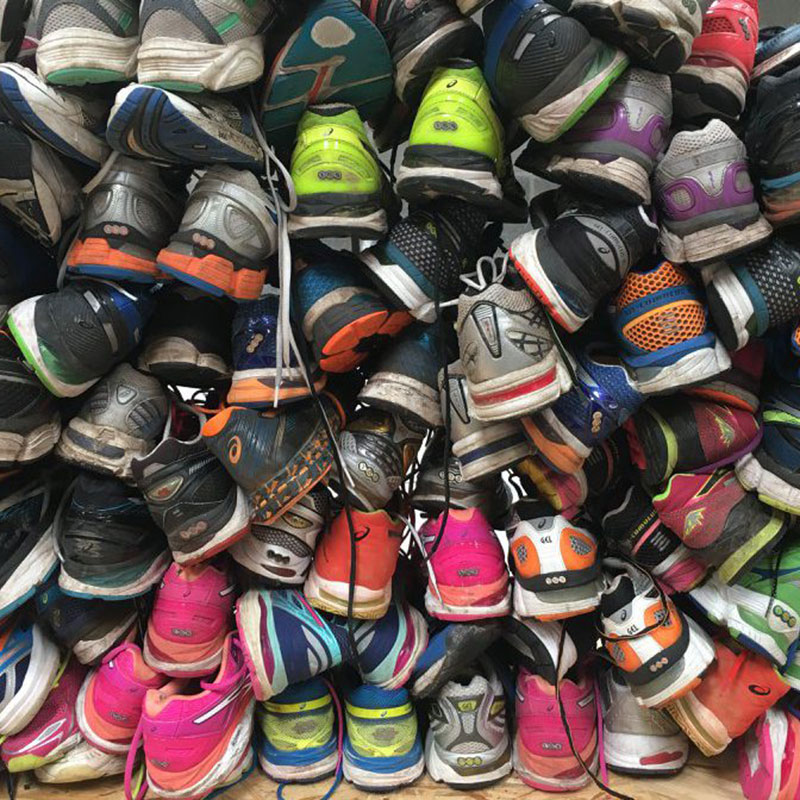 Recycle je oude hardloopschoenen nu Sneaker Impact