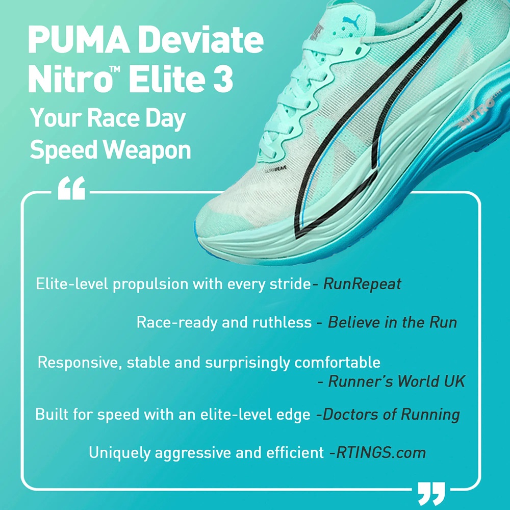 Puma Deviate Nitro Elite 3 heren | De Hardloopwinkel