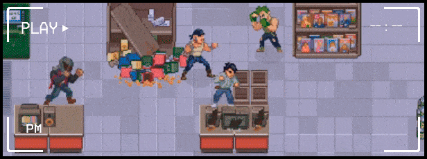 Karate Survivor gameplay.