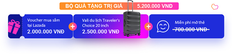 Những ưu đãi dành cho bạn khi mở thẻ tín dụng Lazada Citi Platinum