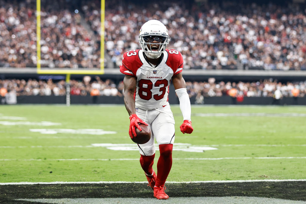 Cardinals WR Greg Dortch keeps head up after on-off use in 2022