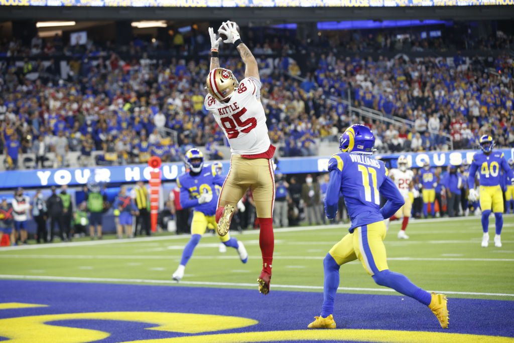 George Kittle fantasy outlook, ADP, and projection for 2022