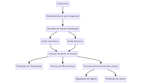 biopolímeros Gluganos e seu modo de ação