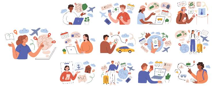 Crear un itinerario de viaje personalizado